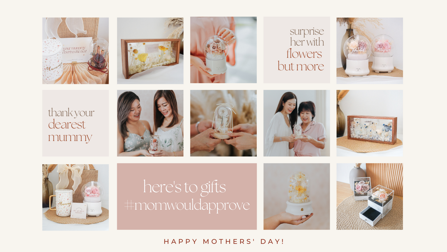 mothers day gifts singapore customised gifts preserved flower gifts celebloons