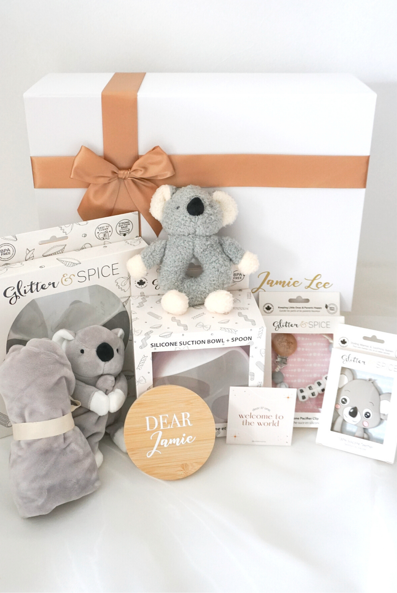 "Dear Little Koala" Customised Baby/Newborn Hamper