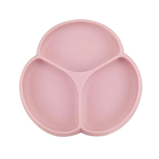 Glitter & Spice Silicone Suction Plate (Pink)