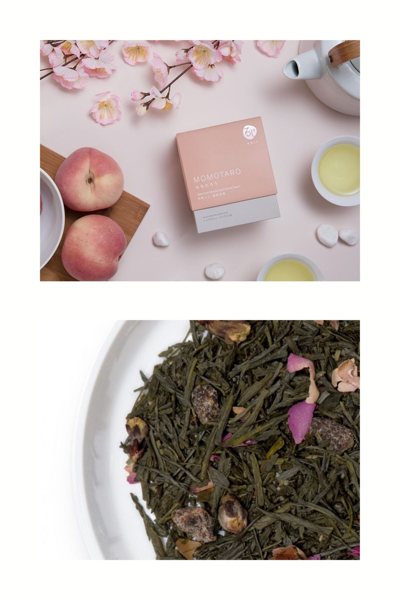 "Enjoy Your Teatime" Add-On - Rojicha Japanese Tea Sachets (4 pc)